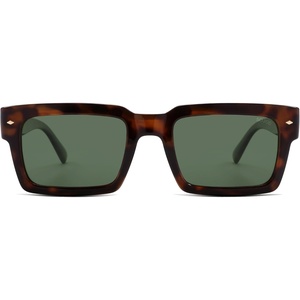 image:imageSOJOS Classic Retro Square Polarized Sunglasses Womens Mens 80s 90s Trendy Rectangle Shades SJ2393Brown TortoiseGreen