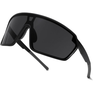 image:imageSOJOS Cycling Sport Glasses for Women Man UV400 Protection Wrap Around Lightweight TR90 Frame Sunglasses SJ2353BlackGrey