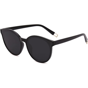image:imageSOJOS Fashion Round Sunglasses for Women Men Oversized Vintage Shades SJ2057BlackGrey