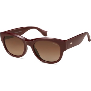 image:imageSOJOS Ocean Collection Classic Polarized Square Sunglasses for Women Men Recycled Plastic Frame EcoFriendly UV400 BloomBrownBrown