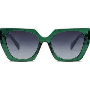 image:imageSOJOS Oversized Polarized Sunglasses for Women Big Designer Womens Trendy Square Shades SJ2205Dark GreenGrey