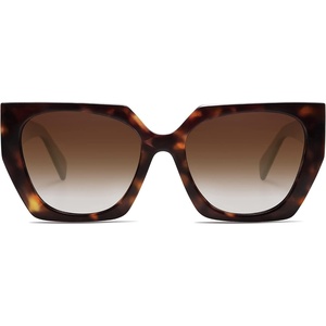 image:imageSOJOS Oversized Polarized Sunglasses for Women Big Designer Womens Trendy Square Shades SJ2205Dark TortoiseBrown