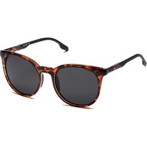 image:imageSOJOS Oversized Round Polarized Sports Sunglasses for Women Men Ultralight TR90 Womens Mens Sport Sunglasses SJ2092Brown TortoiseGrey
