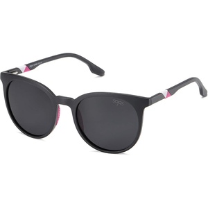 image:imageSOJOS Oversized Round Polarized Sports Sunglasses for Women Men Ultralight TR90 Womens Mens Sport Sunglasses SJ2092Matte BlackGrey With Rose Nose Pads