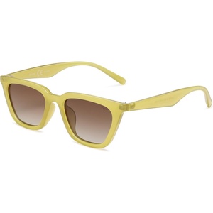 image:imageSOJOS Polarized Narrow Square Cateye Sunglasses for Women Retro Trendy Driving Glasses SJ2169GreenGreen