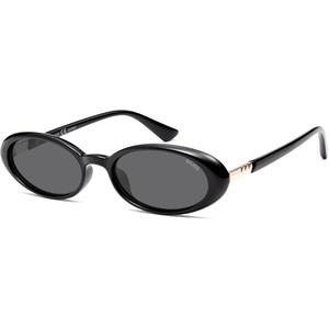 image:imageSOJOS Polarized Oval Sunglasses for Women Chic 90s Vintage UV400 Lightweight Retro Frame Sunnies SJ2676BlackGrey