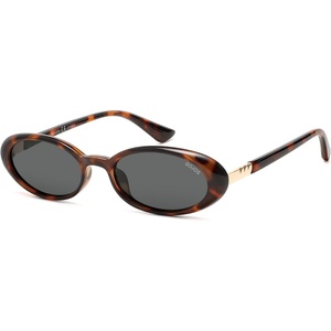 image:imageSOJOS Polarized Oval Sunglasses for Women Chic 90s Vintage UV400 Lightweight Retro Frame Sunnies SJ2676BrownGrey
