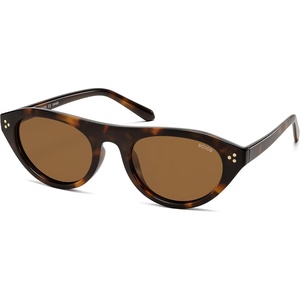 image:imageSOJOS Polarized Retro Oval Cat Eye Sunglasses for Women 90s Small Y2K Vintage TR90 Sun Glasses SJ2727Brown TortoiseBrown