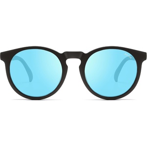 image:imageSOJOS Polarized Round Sunglasses for Women Men TR90 Small Vintage Y2K UV400 Protection SJ2710BlackBlue