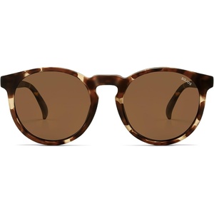 image:imageSOJOS Polarized Round Sunglasses for Women Men TR90 Small Vintage Y2K UV400 Protection SJ2710TortoiseBrown