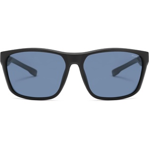 image:imageSOJOS Polarized Square Sunglasses Men Womens TR90 Lightweight Frame UV Protection ShadesMatte BlackGrey