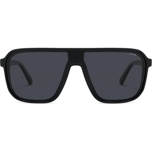 image:imageSOJOS Polarized Sunglasses for Men Women Modern Square Sun Glasses TR90 Trendy Shades UV400 Protection SJ2644BlackGrey