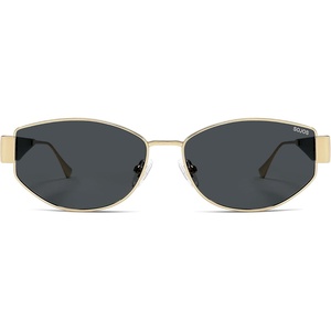 image:imageSOJOS Polarized Sunglasses for WomenTrendy Hexagonal Sun Glasses Retro Shades UV400 SJ1257GoldGrey