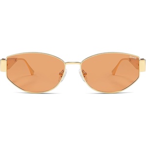 image:imageSOJOS Polarized Sunglasses for WomenTrendy Hexagonal Sun Glasses Retro Shades UV400 SJ1257GoldOrange