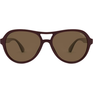 image:imageSOJOS Retro Aviator Polarized Sunglasses for Women Men Vintage 70s Style UV Protection Womens Mens Sun Glasses SJ2646Deep Eggplant PurpleRetro Brwon