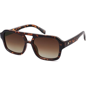 image:imageSOJOS Retro Aviator Sunglasses for Womens Mens Polarized Trendy Square Designer Inspired Shades 80s 90s Sun Glasses SJ2342Tortoise