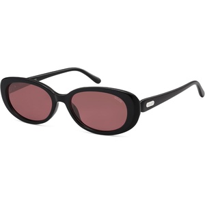 image:imageSOJOS Retro Oval Polarized Sunglasses for Women Men Big Vintage 90s Style Womens Mens Sunnies SJ2369BlackBurgundy