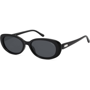 image:imageSOJOS Retro Oval Polarized Sunglasses for Women Men Big Vintage 90s Style Womens Mens Sunnies SJ2369BlackGrey