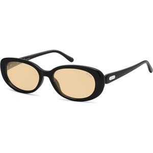 image:imageSOJOS Retro Oval Polarized Sunglasses for Women Men Big Vintage 90s Style Womens Mens Sunnies SJ2369BlackLight Brown