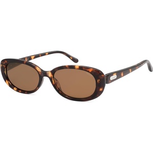image:imageSOJOS Retro Oval Polarized Sunglasses for Women Men Big Vintage 90s Style Womens Mens Sunnies SJ2369Brown TortoiseBrown