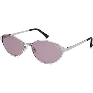 image:imageSOJOS Retro Oval Polarized Sunglasses for Women Men Trendy Chic Cat Eye 90s Y2K Sunnies SJ1266SilverLight Purple