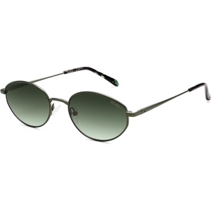 image:imageSOJOS Retro Oval Sunglasses for Women Men 90s Sunnies Lightweight Metal Frame Classic UV Protection Shades EliseGreenGreen