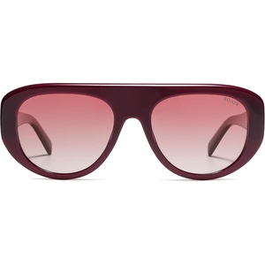 image:imageSOJOS Retro Oversized Aviator Polarized Sunglasses for Women Trendy Shades Vintage Style Chic Sun Glasses SJ2706Red  Pink Lens
