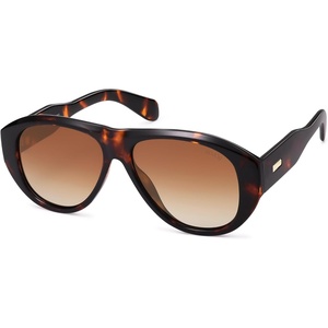 image:imageSOJOS Retro Oversized Polarized Aviator Sunglasses for Women Men Vintage 70s Style UV Protection Sunnies SJ2328Amber TortoiseBrown Grading