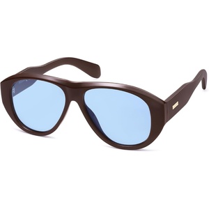 image:imageSOJOS Retro Oversized Polarized Aviator Sunglasses for Women Men Vintage 70s Style UV Protection Sunnies SJ2328Antique BrownAntique Blue