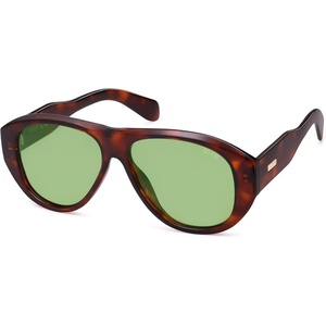 image:imageSOJOS Retro Oversized Polarized Aviator Sunglasses for Women Men Vintage 70s Style UV Protection Sunnies SJ2328Brown PatternGreen