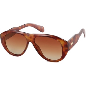 image:imageSOJOS Retro Oversized Polarized Aviator Sunglasses for Women Men Vintage 70s Style UV Protection Sunnies SJ2328Brown TortoiseBrown Grading