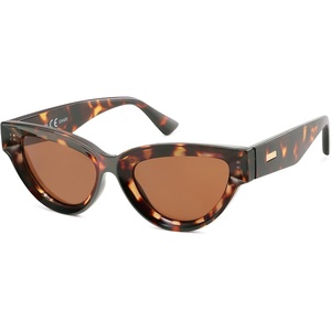 image:imageSOJOS Retro Polarized Cat Eye Sunglasses Womens Vintage Shades Trendy Stylish Sunnies SJ2331ATortoise  Brown Lens