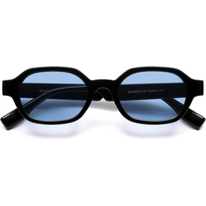 image:imageSOJOS Retro Polarized Hexagon Sunglasses for Women Men UV400 Trendy Rectangle 70s 80s 90s Shades SJ2389Blue