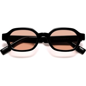 image:imageSOJOS Retro Polarized Hexagon Sunglasses for Women Men UV400 Trendy Rectangle 70s 80s 90s Shades SJ2389Pink