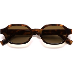 image:imageSOJOS Retro Polarized Hexagon Sunglasses for Women Men UV400 Trendy Rectangle 70s 80s 90s Shades SJ2389Tortoise