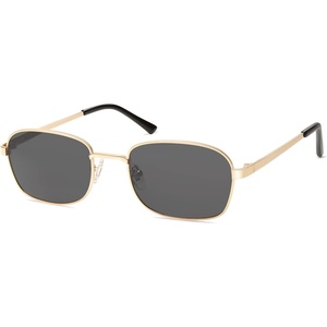 image:imageSOJOS Retro Polarized Oval Sunglasses for Women Men Trendy Classic Shades UV400 Protection SJ1177GoldGrey