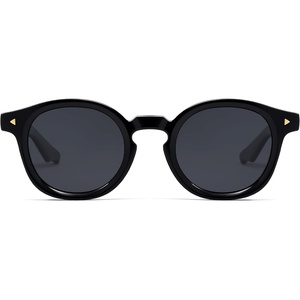 image:imageSOJOS Retro Polarized Round Sunglasses Womens Mens Vintage Panto Sun Glasses 70s 80s 90s Circle Shades SJ2378Black