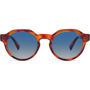 image:imageSOJOS Retro Polarized Sunglasses for Women MenVintage Round Sun Glasses 90s Shades UV400 Protection SJ2623TortoiseBlue
