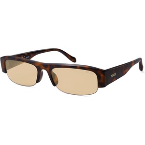 image:imageSOJOS Retro Rectangle Sunglasses for Women Trendy Y2K Chic 90s Shades Lightweight Sunnies SJ2671Green Frame Grey Grading Lens