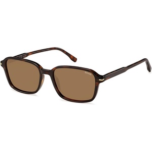 image:imageSOJOS Retro Rectangular Polarized Sunglasses for Women MenVintage Light Weight Square Frame Skinny Rim UV Protection SJ2663Yellow Demi