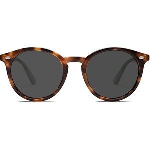 image:imageSOJOS Retro Round Polarized Sunglasses for Women Men Classic Vintage Sunnies SJ2069Ancient TortoiseGrey