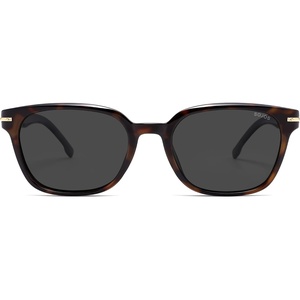 image:imageSOJOS Retro Rounded Square Polarized Sunglasses for Women MenTrendy Light Weight Frame UV400 Protected SJ2677Demi