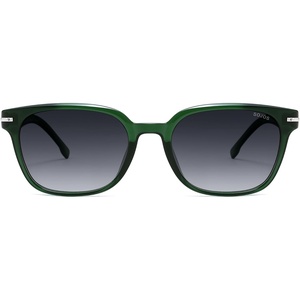 image:imageSOJOS Retro Rounded Square Polarized Sunglasses for Women MenTrendy Light Weight Frame UV400 Protected SJ2677Green