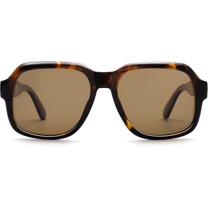 image:imageSOJOS Retro Square Polarized Sunglasses Womens Mens Chic Vintage Oversized Old Money Shades SJ2616Brown TortoiseBrown