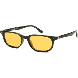image:imageSOJOS Retro Square Polarized Sunglasses for Women Men Vintage UV Protection Womens Mens Sun Glasses SJ2631Olive GreenYellow