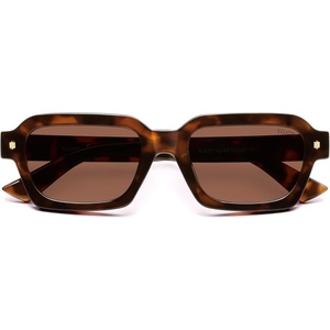 image:imageSOJOS Retro Trendy Polarized Sunglasses for Men Women Vintage Square Mens Shades SJ2397Brown Tortoise Frame Brown Lens