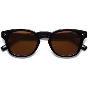 image:imageSOJOS Retro Vintage Polarized Sunglasses Womens Mens 70s 80s Square Panto Style UV400 Shades SJ2662BlackBrown
