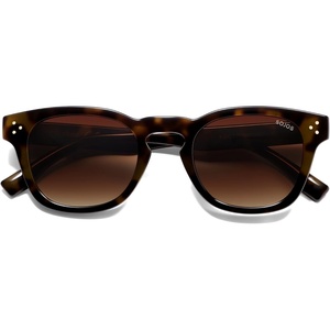 image:imageSOJOS Retro Vintage Polarized Sunglasses Womens Mens 70s 80s Square Panto Style UV400 Shades SJ2662Brown TortoiseGradient Brown