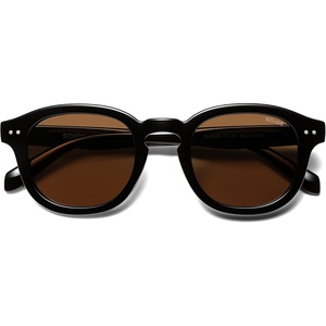 image:imageSOJOS Retro Vintage Polarized Sunglasses for Women Men Classic Square Panto Shades SJ2626BlackBrown