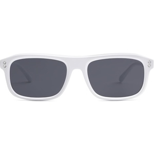 image:imageSOJOS Retro Vintage Polarized Sunglasses for Women Men Trendy Rectangle Womens Mens Shades SJ2290SWhiteGrey